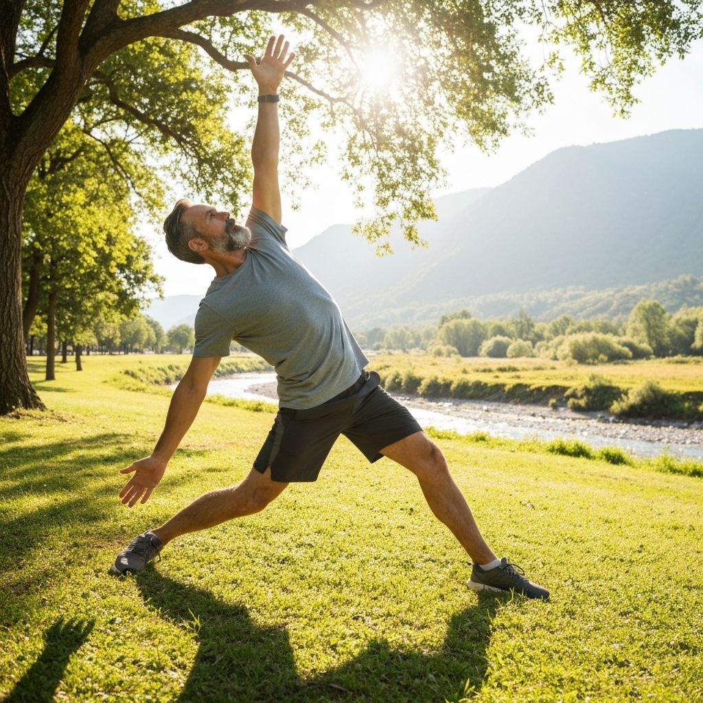 Active mature lifestyle